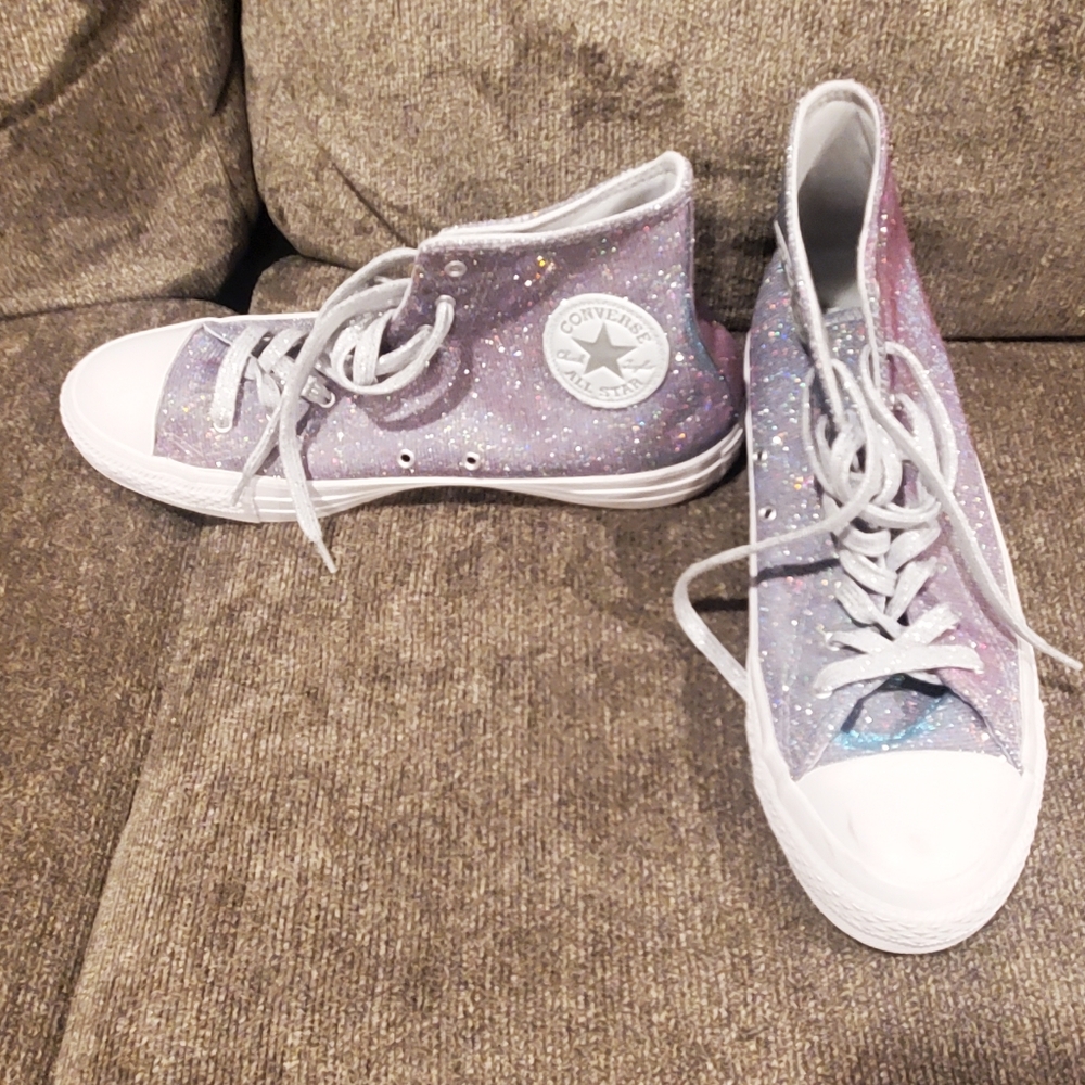 Converse Iridescent high tops